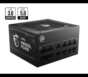 Zasilacz MSI MAG A850GL PCIe 5.0 850W 80PLUS GOLD modularny