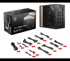 Zasilacz MSI MEG Ai1300P 1300W 80PLUS Platinum modularny ATX 3.0