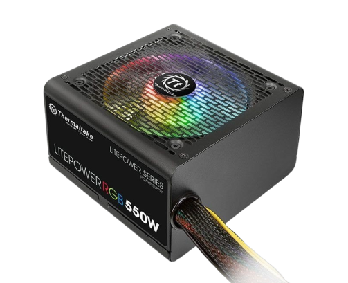 Zasilacz Thermaltake Litepower RGB 550W z wentylatorem 12 cm
