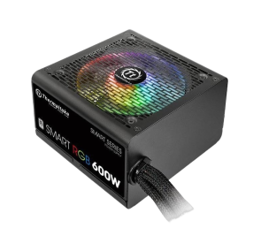 Zasilacz Thermaltake Smart 600W RGB 80 PLUS 120mm wentylator dla graczy