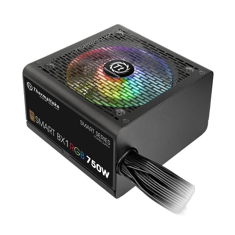 Zasilacz Thermaltake Smart BX1 RGB 750W 80+ Bronze z wentylatorem 120mm Zasilacz Thermaltake Smart BX1 RGB 750W 80+ Bronze z wentylatorem 120mm