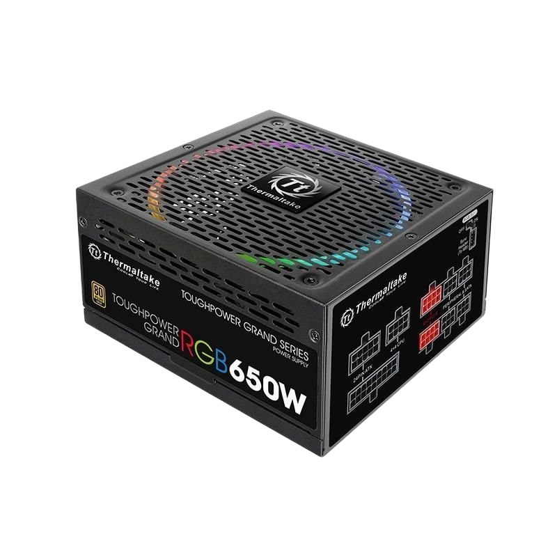 Zasilacz Thermaltake Toughpower Grand RGB Sync 650W 80+ Gold modularny Zasilacz Thermaltake Toughpower Grand RGB Sync 650W 80+ Gold modularny
