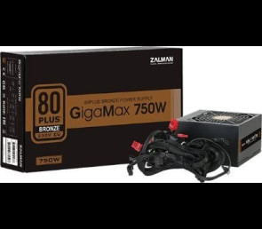 Zasilacz Zalman GigaMax 750W 80+ BRONZE stabilny i wydajny zasilacz