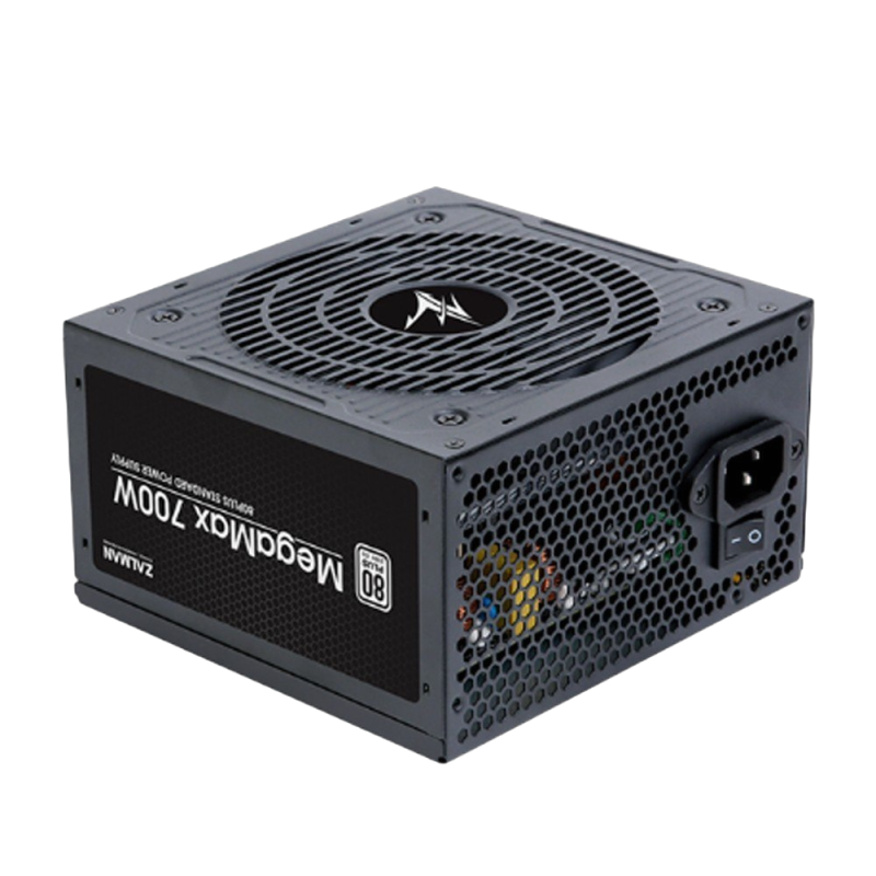 Zasilacz Zalman MegaMax 700W V2 80+ wydajny PC 12cm Zasilacz Zalman MegaMax 700W V2 80+ wydajny PC 12cm