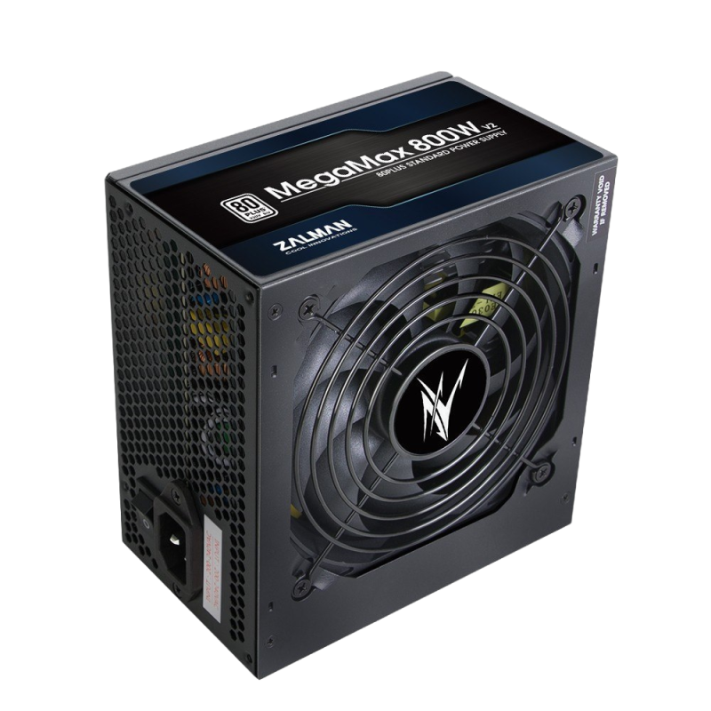 Zasilacz Zalman MegaMax 800W V2 80+ STD mocny wydajny Zasilacz Zalman MegaMax 800W V2 80+ STD mocny wydajny