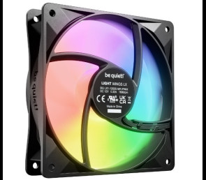 Wentylator Be quiet! Light Wings LX 120mm PWM 3-pak ARGB wydajny