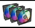 Wentylator Natec Genesis OXAL 120 ARGB 3 sztuki czarne chłodzenie Wentylator Natec Genesis OXAL 120 ARGB 3 sztuki czarne chłodzenie