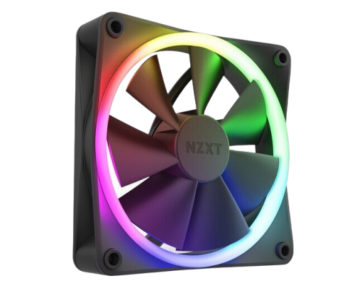 Wentylator NZXT F120 RGB 120mm czarny efektywny z oświetleniem RGB