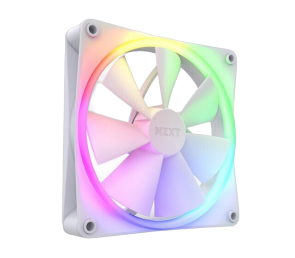 Wentylator NZXT F140 RGB 140mm biały wydajny z efektem świetlnym