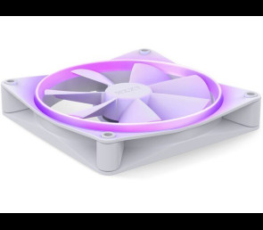 Wentylator NZXT F140 RGB 140mm biały wydajny z efektem świetlnym