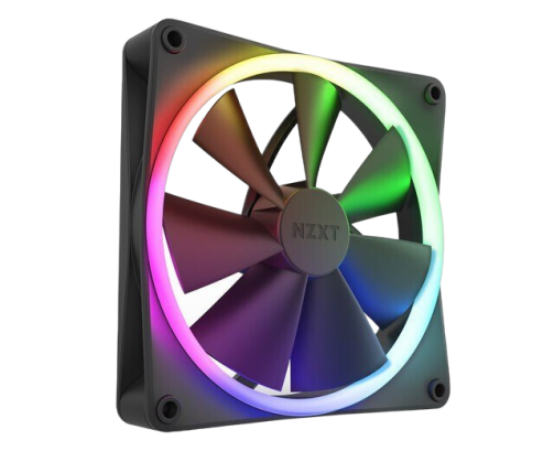 Wentylator NZXT F140 RGB 140mm czarny efektywny chłodzenie