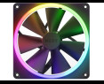Wentylator NZXT F140 RGB 140mm czarny efektywny chłodzenie Wentylator NZXT F140 RGB 140mm czarny efektywny chłodzenie
