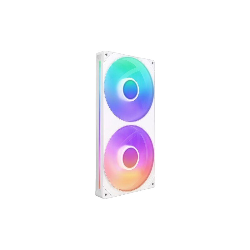 Wentylator NZXT F280 RGB CORE PWM biały z efektywnym chłodzeniem Wentylator NZXT F280 RGB CORE PWM biały z efektywnym chłodzeniem
