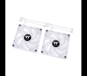 Wentylator Thermaltake CT120 ARGB 12cm 2Pack Snow wydajny cichy chłodzenie