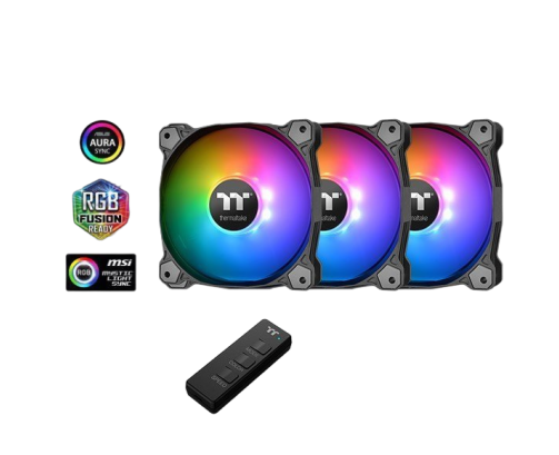 Wentylator Thermaltake Pure 14 ARGB Sync 3 sztuki 14 cm wydajny zestaw