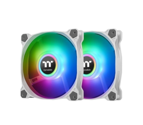 Wentylator Thermaltake Pure Duo 12 ARGB Sync biały zestaw 2 sztuki