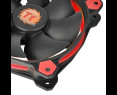 Wentylator Thermaltake Riing 12 LED 120mm cichy z podświetleniem czerwonym Wentylator Thermaltake Riing 12 LED 120mm cichy z podświetleniem czerwonym