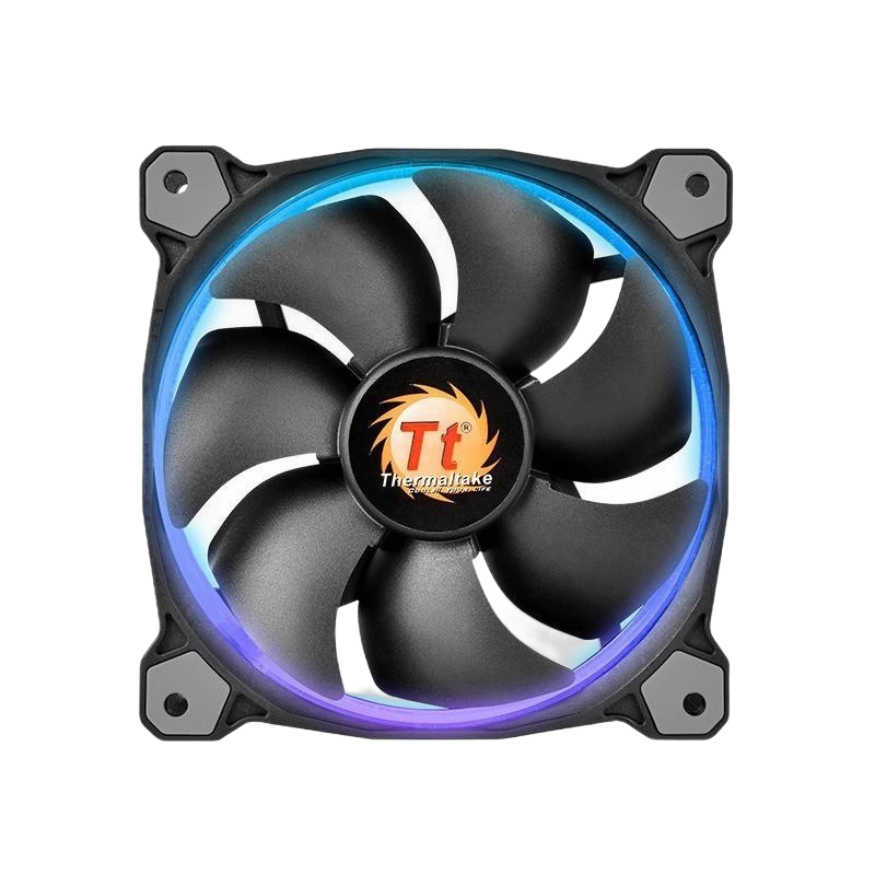 Wentylator Thermaltake Riing 12 LED RGB 256 kolorów 120mm 1500 RPM Wentylator Thermaltake Riing 12 LED RGB 256 kolorów 120mm 1500 RPM