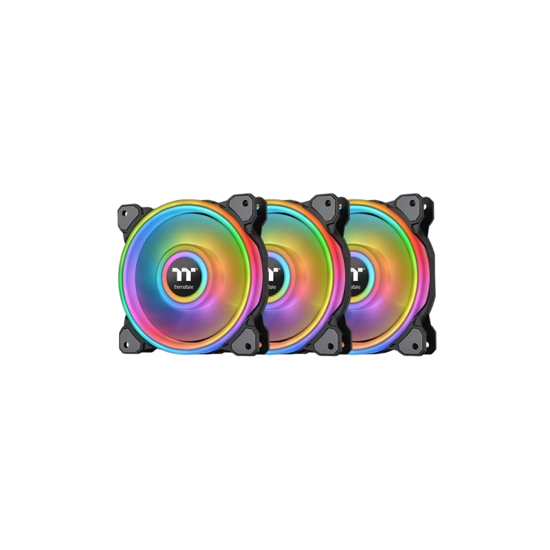 Wentylator Thermaltake Riing Quad 12 RGB 3 Pak aktywny chłodzenie Wentylator Thermaltake Riing Quad 12 RGB 3 Pak aktywny chłodzenie