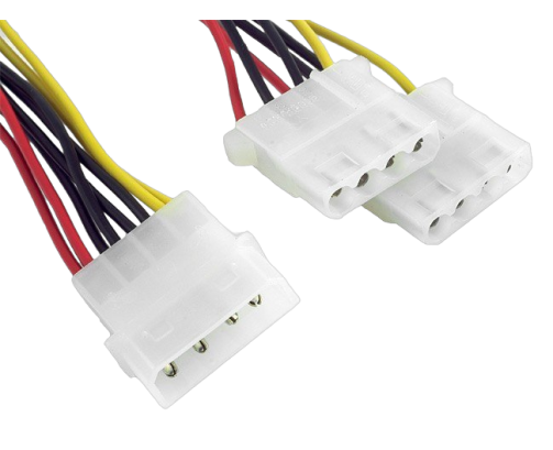 Kabel Gembird rozdzielacz zasilania 1xMOLEX na 2xMOLEX 15 cm komputerowy
