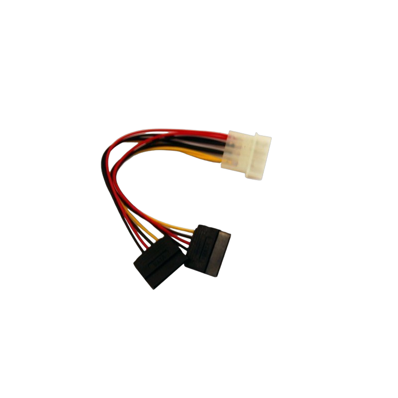 Kabel Gembird SATA zasilający 0 15M MOLEX do dwóch urządzeń