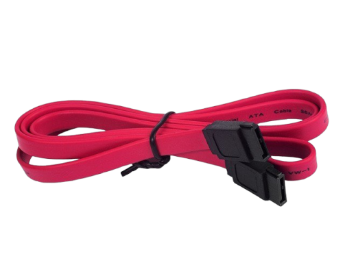 Kabel SATA DATA 1M Gembird czerwony komputerowy złącza 7pin