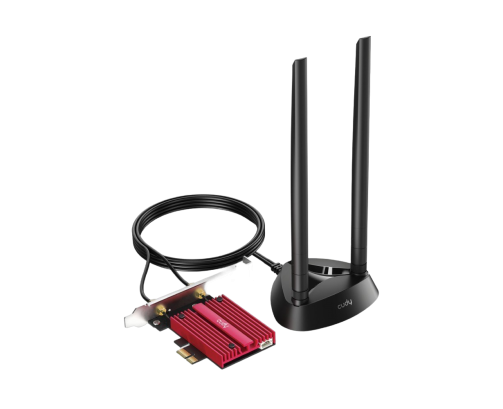 Karta sieciowa Cudy WE9300S PCI-E WiFi 7 Bluetooth 5.4 z antenami