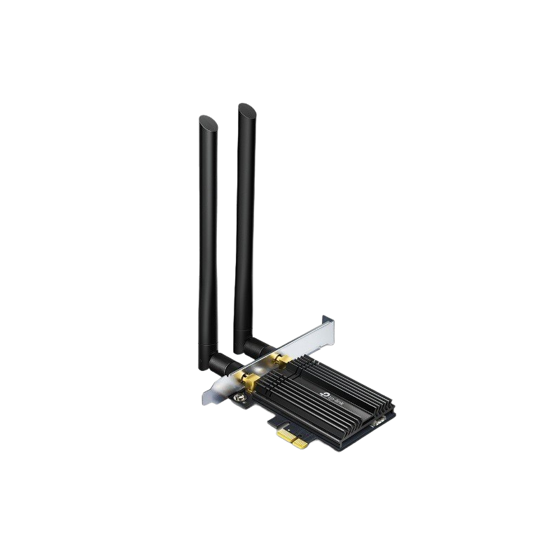 Karta sieciowa TP-LINK Archer TX50E AX3000 WiFi 6 z Bluetooth 5.0 Karta sieciowa TP-LINK Archer TX50E AX3000 WiFi 6 z Bluetooth 5.0