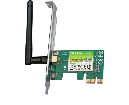 Karta WiFi TP-LINK WN781ND N150 PCI-E 1x2dBi szybkie połączenie