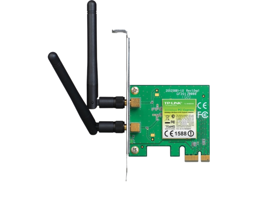 Karta WiFi TP-LINK WN881ND N300 2.4GHz PCI-E 2x2dBi Box