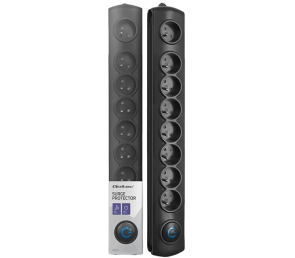 Listwa antyprzepięciowa Qoltec 8 gniazd 1,8m z włącznikiem Quick Switch