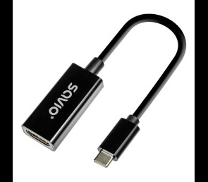 Adapter SAVIO AK-79 USB-C HDMI 4K 30Hz kompaktowy Plug Play