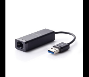 Adapter USB 3.0 do Ethernet Dell kompaktowy złącze RJ-45 szybki