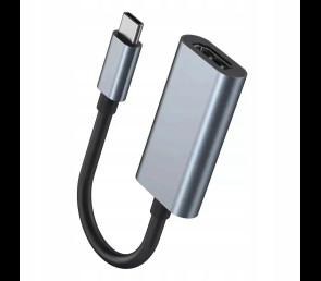 KABEL ADAPTER PRZEJŚCIÓWKA USB-C DO HDMI 4K DO LAPTOPA SMARTFONA