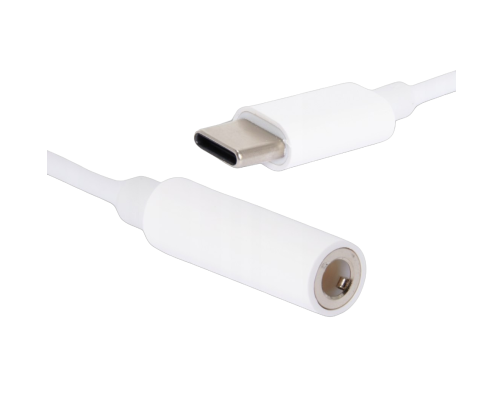 Kabel do słuchawek przejściówka USB-C minijack 3,5mm do smartfona laptopa
