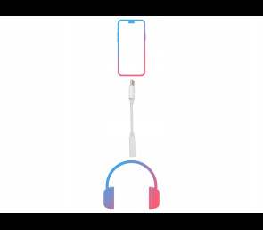 Kabel do słuchawek przejściówka USB-C minijack 3,5mm do smartfona laptopa
