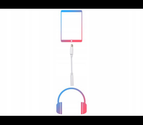 Kabel do słuchawek przejściówka USB-C minijack 3,5mm do smartfona laptopa