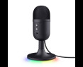 Mikrofon GXT 234 Yunix USB czarny gamingowy z RGB LED Mikrofon GXT 234 Yunix USB czarny gamingowy z RGB LED