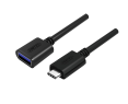 Adapter USB Typ-C Y-C476BK 15cm OTG stabilny do smartfonów i tabletów