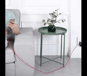 AUKEY CB-AL01 Red 2m kabel USB Lightning kątowy nylonowy ultraszybki