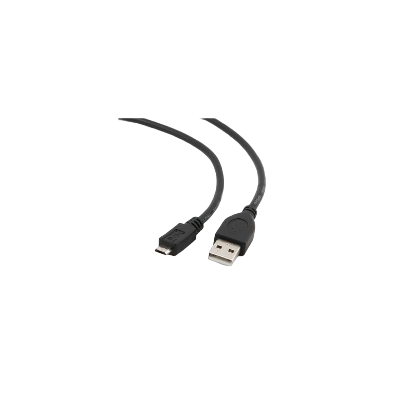 Gembird Kabel USB Micro AM-MBM5P 3m szybki transfer danych czarny Gembird Kabel USB Micro AM-MBM5P 3m szybki transfer danych czarny