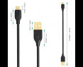 Kabel AUKEY CB-MD1 Black 1m Quick Charge micro USB 480Mbps wydajny