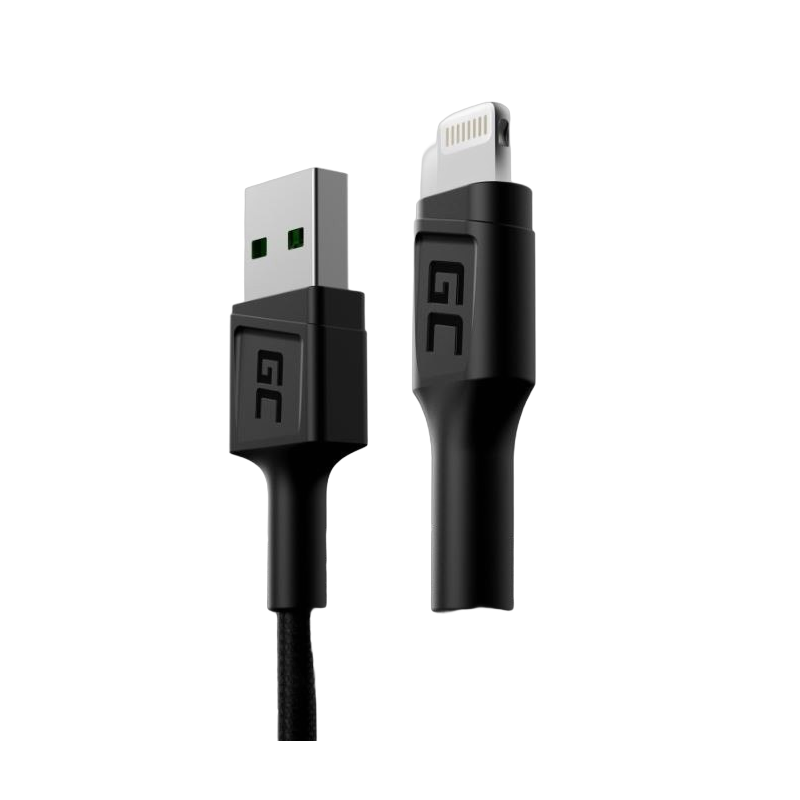 Kabel GC Ray USB Lightning 200 cm szybkie ładowanie z podświetleniem LED Kabel GC Ray USB Lightning 200 cm szybkie ładowanie z podświetleniem LED