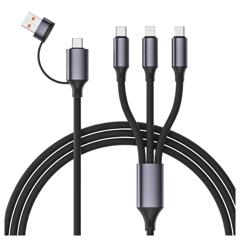 Kabel Gembird 4-in-1 USB 1.5M uniwersalny do ładowania smartfonów Kabel Gembird 4-in-1 USB 1.5M uniwersalny do ładowania smartfonów