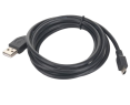 Kabel Gembird USB mini AM-BM5P 2.0 1,8m czarny do Canon Kabel Gembird USB mini AM-BM5P 2.0 1,8m czarny do Canon