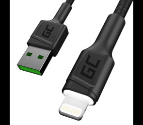 Kabel Green Cell Ray USB Lightning 120 cm szybkie ładowanie LED