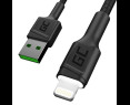 Kabel Green Cell Ray USB Lightning 120 cm szybkie ładowanie LED Kabel Green Cell Ray USB Lightning 120 cm szybkie ładowanie LED