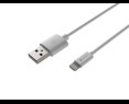 Kabel Lightning Natec Prati 1m USB-A białe MFI Kabel Lightning Natec Prati 1m USB-A białe MFI