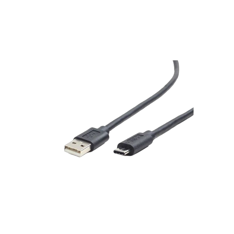 Kabel USB 2.0 A męski do C męski 1m czarny szybka synchronizacja Kabel USB 2.0 A męski do C męski 1m czarny szybka synchronizacja