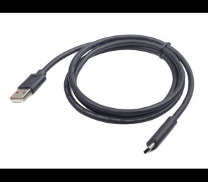 Kabel USB 2.0 A męski do C męski 1m czarny szybka synchronizacja